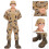 2Pcs Soldado Minifigura Decoração 11