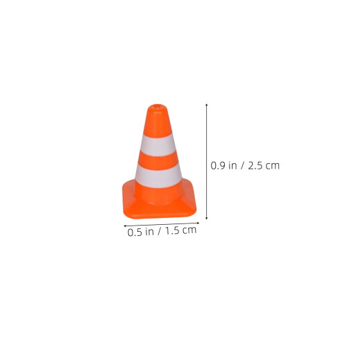 60 Unidades Mini Cones De Tráfego Para Aprendizagem E 2