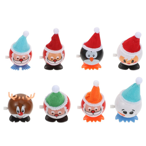16 Unidades Brinquedo De Noel Com Corda Presente De Natal 1