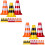 30 Unidades Cones De Tráfego Miniatura Para 6
