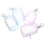 4Pcs Chaveiro De Bolsa Transparente Para Mini E Bonecas 1