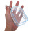 4Pcs Chaveiro De Bolsa Transparente Para Mini E Bonecas 6