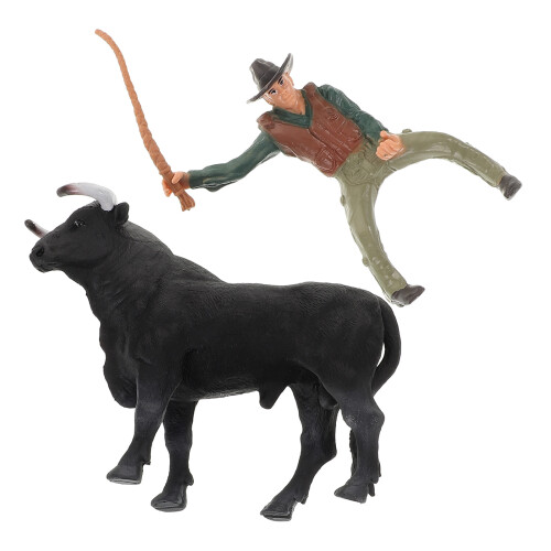 4 Conjuntos De Brinquedo De Tourada Cowboy Espanhol