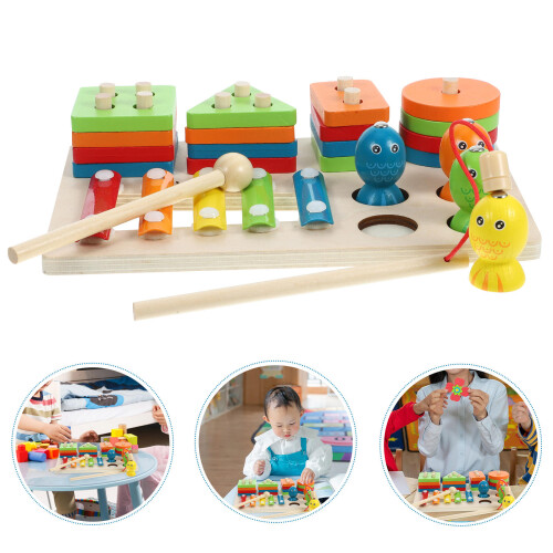 1Set Educativo Legno E Smistamento 2