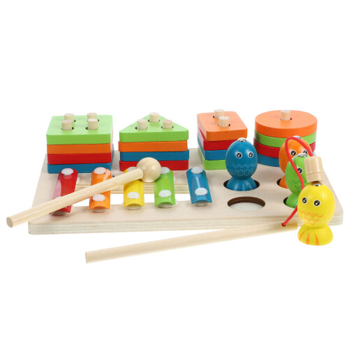 1Set Educativo Legno E Smistamento 1