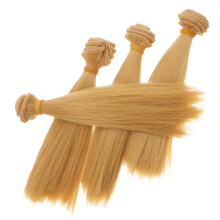 4 Unidades Acessórios Para Extensões De Cabelo Tranças Fibra Sintética
