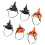 12St Halloween Håraccessoarer Med Häxhatt, Party Design 1