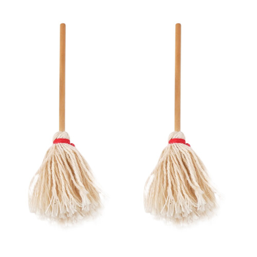 4St Realistiska Mini Mops I Vit För Lek Och 2