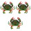 3Pcs Conjunto Artificial 5
