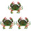 3Pcs Conjunto Artificial 4