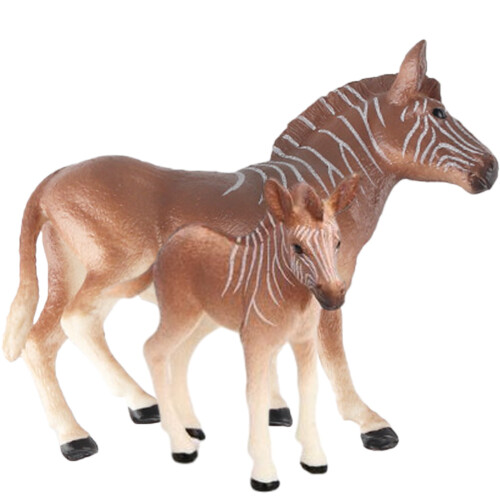 6 Unidades De Zebra Animal Vivido