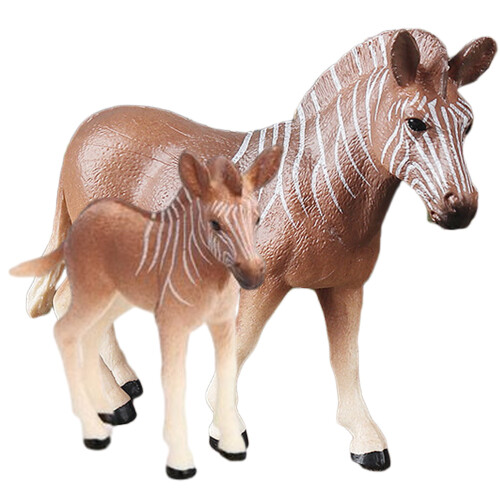 6 Unidades De Zebra Animal Vivido 1