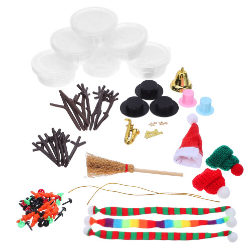 5 Conjuntos De Kit De Para , Artesanato Infantil Natal 1