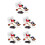 5 Conjuntos De Kit De Para , Artesanato Infantil Natal 4