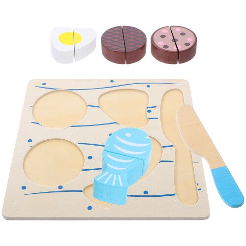 1 Conjunto De Cortar -Cabeça Cozinha Educação