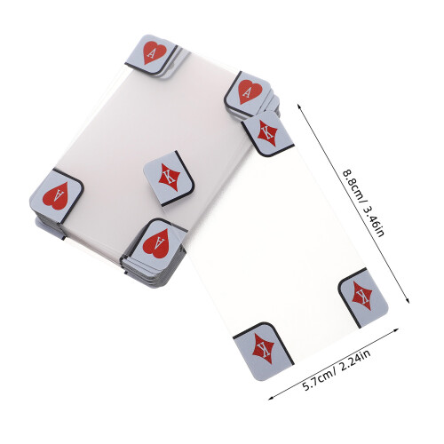 Conjunto De Transparentes Com Acabamento À Prova D'água 2
