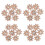 30Pcs Fina Strass Knappar Diy Kläder 6
