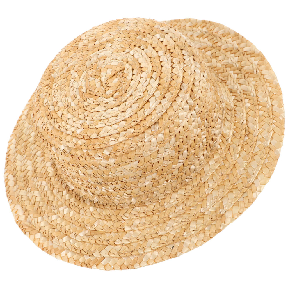 2 Sztuki Kapelusz Dla Z SłOmy Pleciony Cylinderek 7 Cm-image