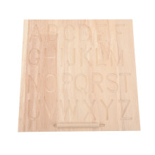 Conjunto De Prancha De Para Letras, Dupla Face
