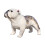 2St Hållbar Vit Shar Pei Figurin För Barns Inredning 1