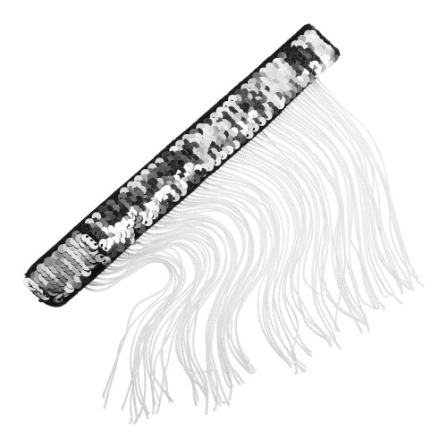 Silver Party Slap Bracelets Paljetter Och För Flickor