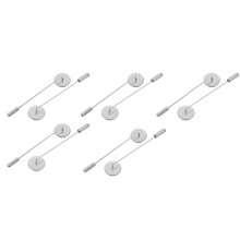 10Pcs Lång Hållare Rund Säkerhetsnål Stick