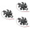 3 Unidades Mini Ventilador DIY 18 Motor E 6