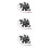 3 Unidades Mini Ventilador DIY 18 Motor E 8