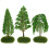 3Pcs De Árvore Mini Decorativo Para De 1