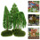 3Pcs De Árvore Mini Decorativo Para De 2