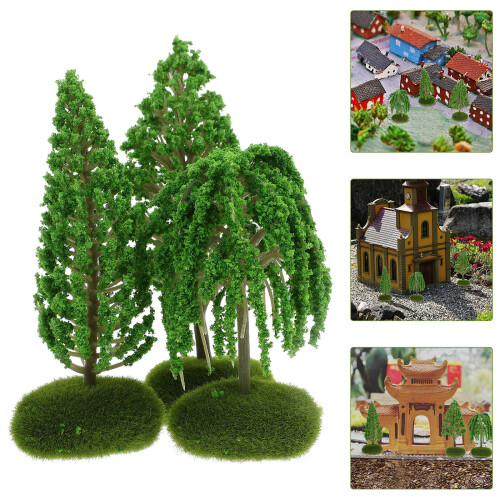 3Pcs De Árvore Mini Decorativo Para De 1