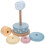 Conjunto De Brinquedo De Empilhamento Com Anéis Sobrepostos 6