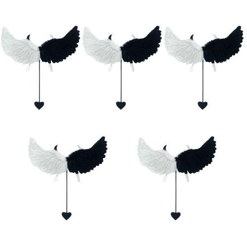 5Pcs Asas De Halloween Acessórios Para Suprimentos 2