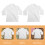 2 Sets Kinder Labjas Lange Mouwen Witte Verkleedkleding 8