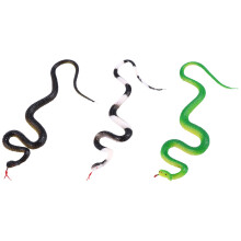 3 Unidades De Cobras De Borracha Realistas Assustadoras Tricky