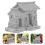 Mini Casa Chinesa Para Decoração De 10