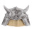 Silver Latex Ox Horn Hatt Rollspel Fest Accessoar 8