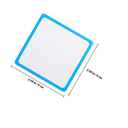 16 Delar Whiteboard För Magnetpapper Namnskyltar Hyllskyltar 1