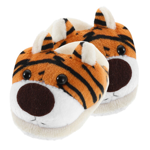 2 Pares De Chinelos De Pelúcia Para Bonecas 18 Polegadas, Tema Animal 2