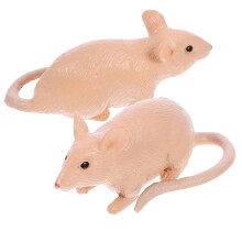 8 Unidades Brinquedo De Camundongo Elástico Rato Crianças