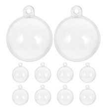10Pcs Flytande Fiskdäcksdekorationer Akvarie Bollar 2Cm