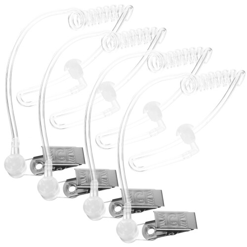 4St Tydliga Akustiska Hörlursrör För PVC 2