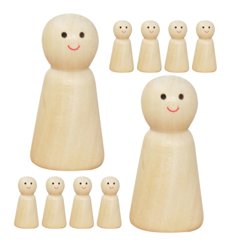 40 Unidades Bonecas De Com Sorridente Para Pintura 2