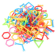 Conjunto De Blocos Plásticos Encaixáveis Para Crianças -Escolares