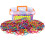 Conjunto De Blocos Plásticos Encaixáveis Para Crianças -Escolares 3