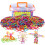 Conjunto De Blocos Plásticos Encaixáveis Para Crianças -Escolares 7