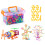 Conjunto De Blocos Plásticos Encaixáveis Para Crianças -Escolares 9