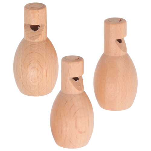 6 Unidades Mini Flauta Madeira Para Crianças 2