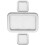 3St Uppblåsbar Vit PVC Fördryck Servering Is Kylare 6