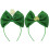 2St Saint Patricks Hårband I Grönt Tyg Clover Festlig 1